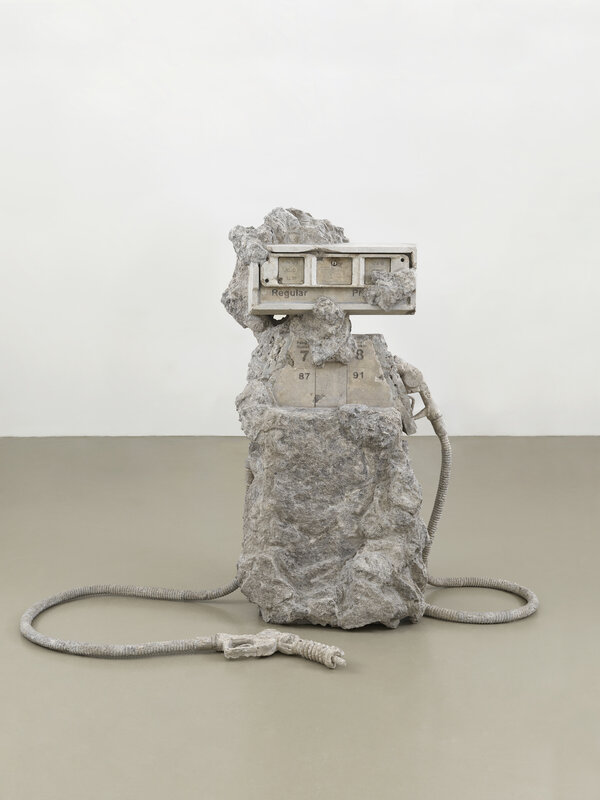 Allora & Calzadilla, ‘2 hose petrified Petrol Pump’, 2012, Sculpture, Stone, Lisson Gallery