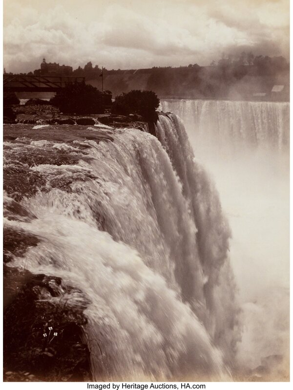 Attributed to George Barker, ‘A Group of Five Photographs of Niagra Falls’, circa 1880, Photography, Albumen, Heritage Auctions