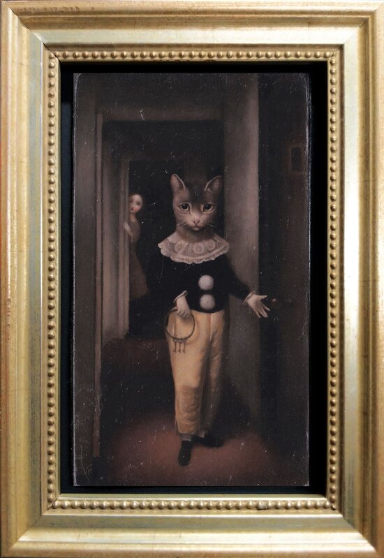 Stephen Mackey, ‘The Caller’, 2019, Painting, Oil on Panel, ARCADIA CONTEMPORARY