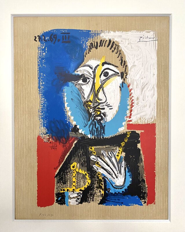 Pablo Picasso, ‘Portrait Imaginaires 27.3.69 III’, 1969, Print, Lithograph on Arches paper, Van der Vorst- Art