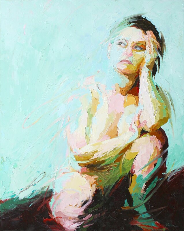 Joyce Polance, ‘ONCE’, 2017, Painting, Oil on canvas, Judy Ferrara Gallery