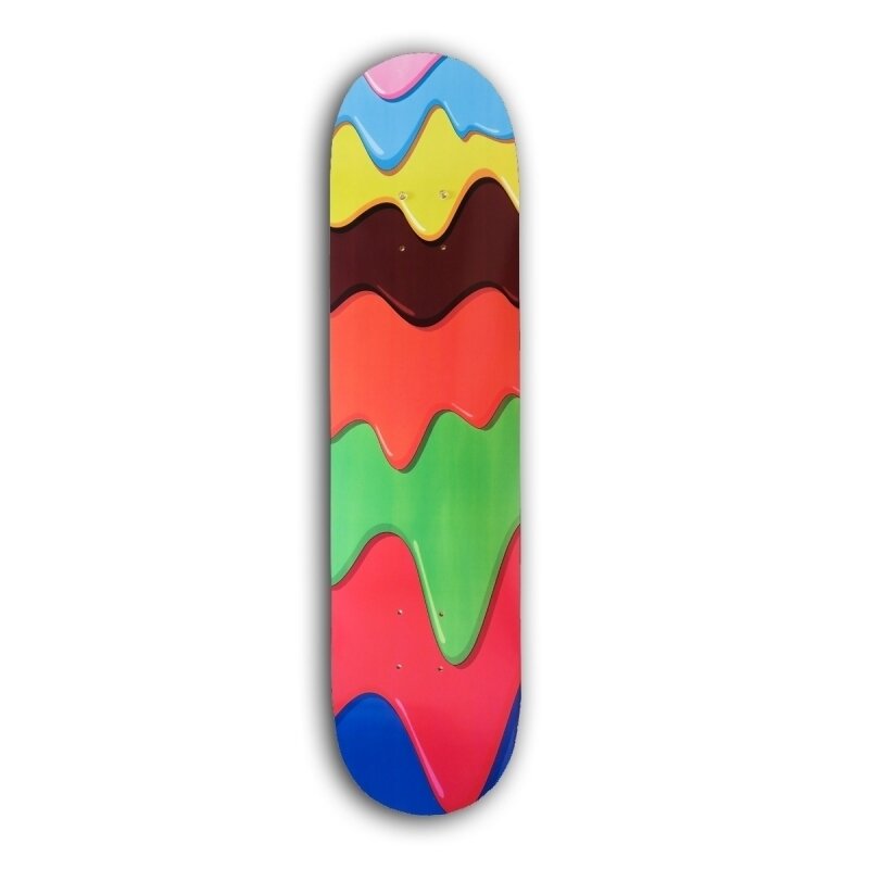 Gum, ‘Gelatinous’, 2017, Other, Screenprint on wood skateboard deck, DIGARD AUCTION