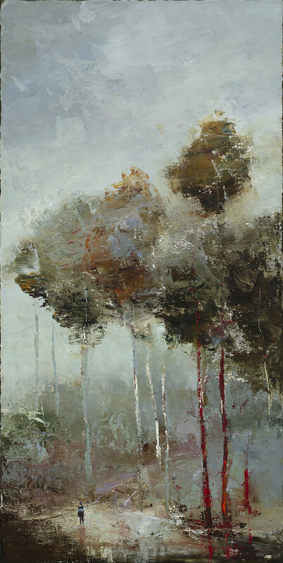 France Jodoin, ‘The Evening on the Day Leans’, 2020, Painting, Oil on linen, Duran Mashaal