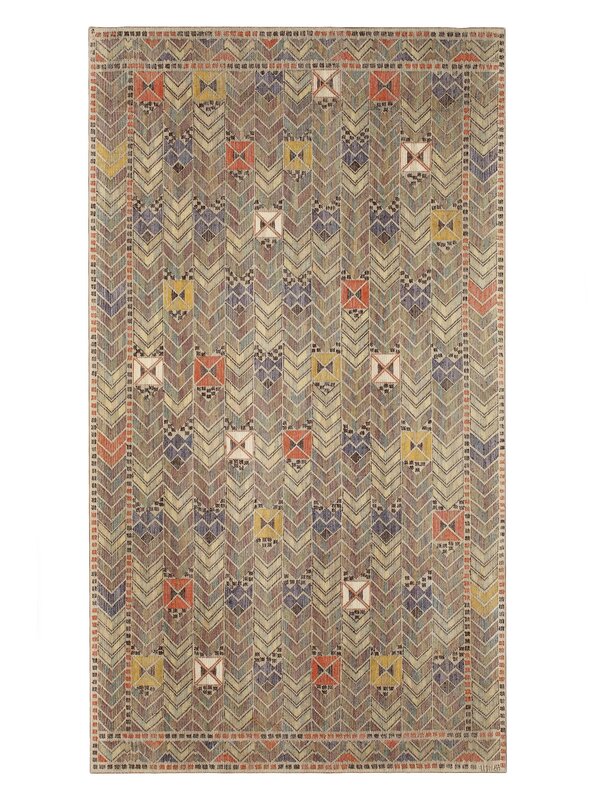 Märta Måås-Fjetterström, ‘'Rågen' - A Linen & Wool Textile Panel’, ca. 1945, Wool, Rose Uniacke