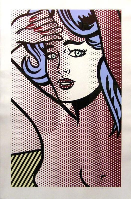 Roy Lichtenstein, ‘Nude with Blue Hair (C.286) ’, 1994 , Print, Relief Print in Colors, David Benrimon Fine Art