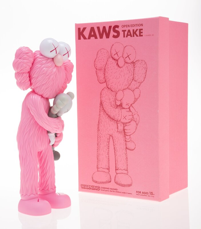 KAWS, ‘Take (Pink)’, 2020, Sculpture, Painted Cast Vinyl, Heritage Auctions