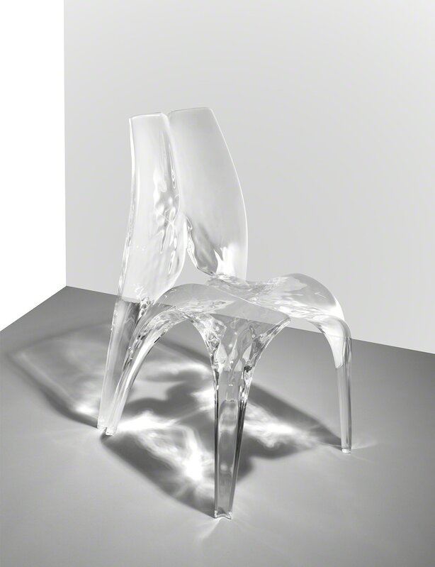 Zaha Hadid, ‘Chair 'Liquid Glacial'’, 2015, Design/Decorative Art, Acrylic, David Gill Gallery