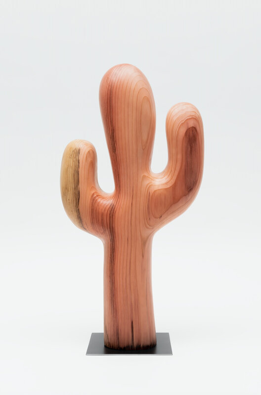 Claudia Comte, ‘Kai (Wooden cactus)’, 2022, Sculpture, Sequoia, Albarrán Bourdais