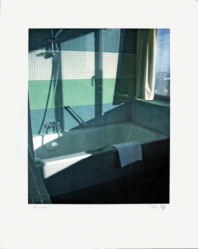 Thomas Ruff, ‘No Title (Bathroom, Radisson SAS)’, 2009, Print, Offset Lithograph, ArtWise