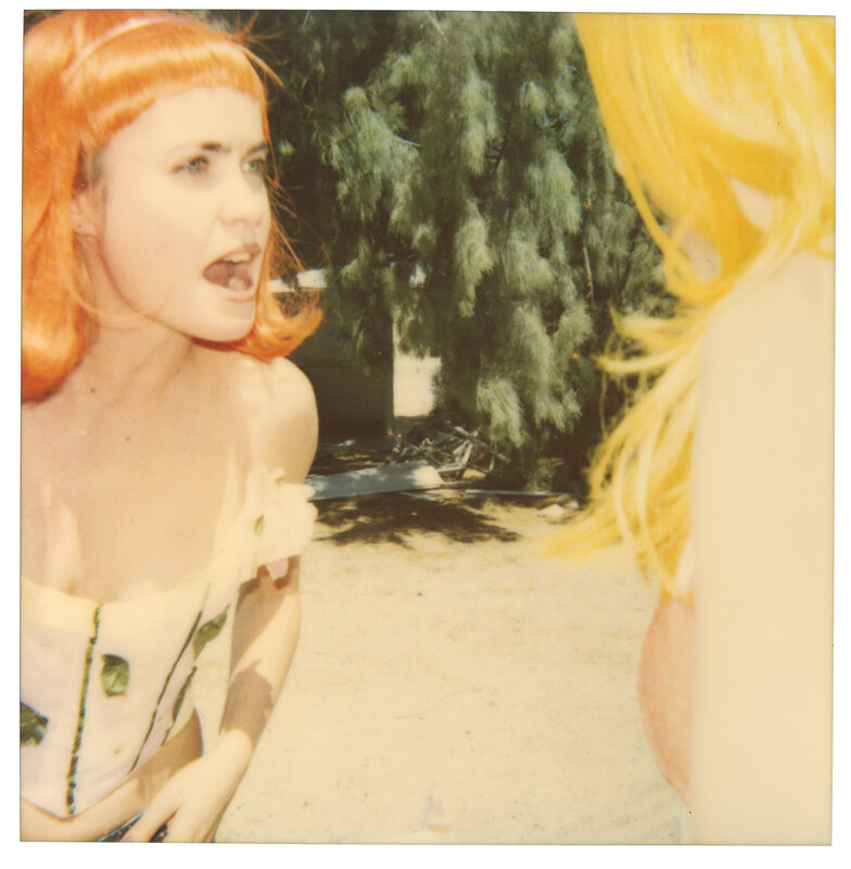 Stefanie Schneider, ‘Radha screaming II (29 Palms, CA)’, 2006, Photography, Digital C-Print, based on a Polaroid, Instantdreams