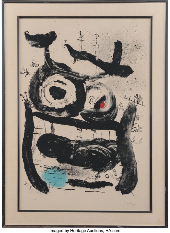 Joan Miró, ‘The Empress’, 1964, Print, Lithograph in colors on Arches paper, Heritage Auctions