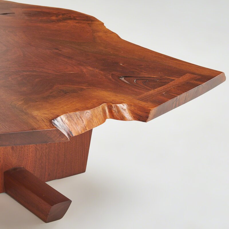 George Nakashima, ‘Minguren II coffee table, New Hope, PA’, 1973, Design/Decorative Art, Figured walnut, rosewood, Rago/Wright/LAMA/Toomey & Co.
