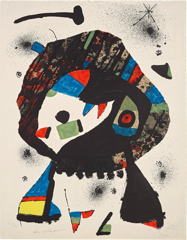Joan Miró, ‘El Merma (The Diminutive)’, 1978, Print, Lithograph in colours, on Arches paper, with full margins., Phillips
