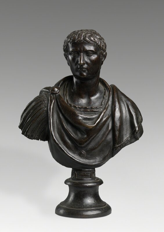 Attributed to Willem van Tetrode, ‘Bust of Tiberius’, Second Half 16th Century, Sculpture, Bronze, Benjamin Proust Fine Art Limited