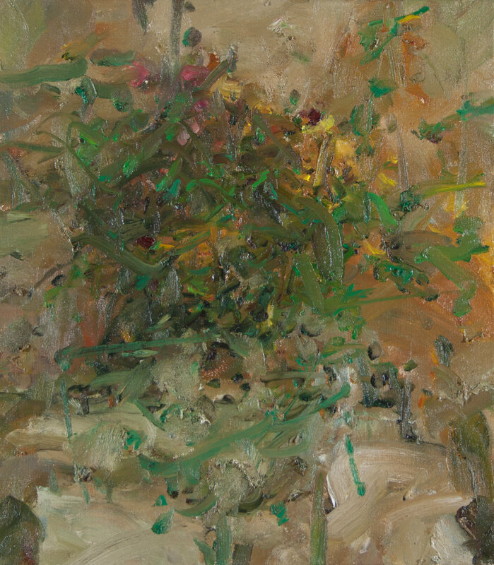 Jordan Wolfson (b.1960), ‘Still Life with Sunflower II’, 2015-2016, Painting, Oil, Gallery 1261