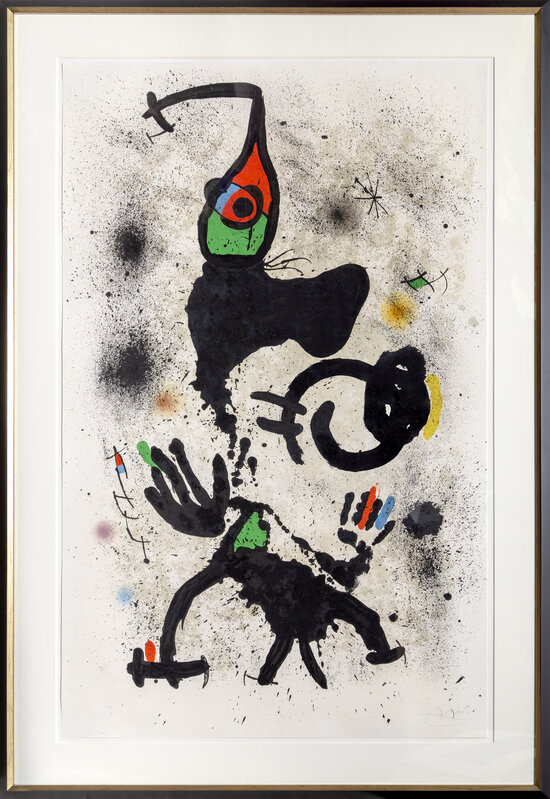 Joan Miró, ‘Le Pêcheur d'Éponges (M. 697)’, 1971, Print, Lithograph on Arches, RoGallery