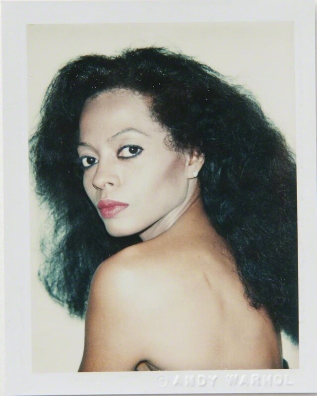 Andy Warhol, ‘Andy Warhol, Polaroid Photograph of Diana Ross, 1981’, 1981, Photography, Polaroid, Hedges Projects