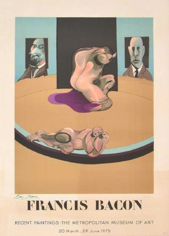 Francis Bacon, ‘Metropolitan Museum of Art, 1975, Ed. 29/170’, 1975, Print, Color lithograph on arches paper, Oeno Gallery