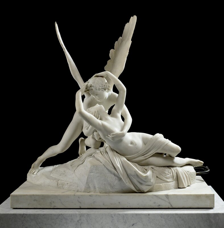 Antonio Canova, ‘Psyché ranimée par le baiser de l'Amour (Psyche revived by Cupid's Kiss)’, Sculpture, Musée du Louvre