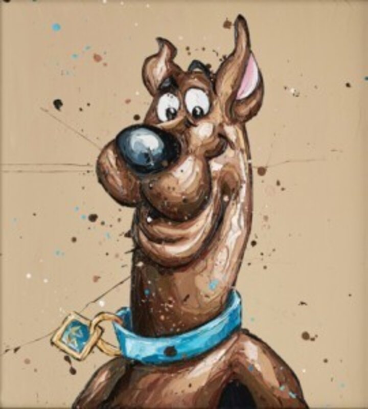Paul Oz, ‘Scooby’, 2015, Painting, Acrylic on board, Imitate Modern