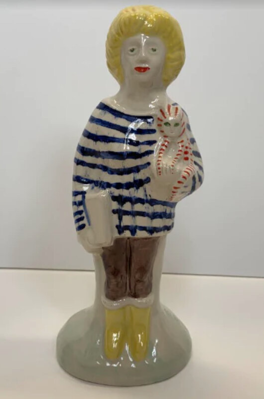 Grayson Perry, ‘Worker & Key Worker Staffordshire Figures (Design 1, 2, 3, 4)’, 2022, Sculpture, Ceramic Sculptures, Side X Side Gallery