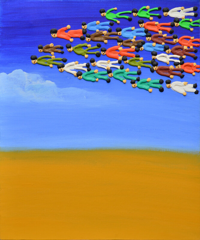 Qin Fengling, ‘Flying’, 2005, Painting, Oil on canvas, 33 Auction