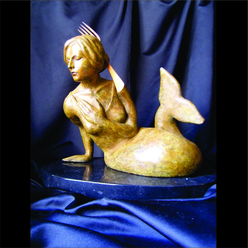 Alvaro Zardoni, ‘Mermaid V’, Sculpture, Bronze, Galleria Dante