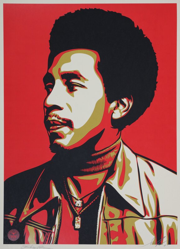 Shepard Fairey, ‘Smokey Robinson (Red)’, 2009, Print, Screenprint in colours, Chiswick Auctions