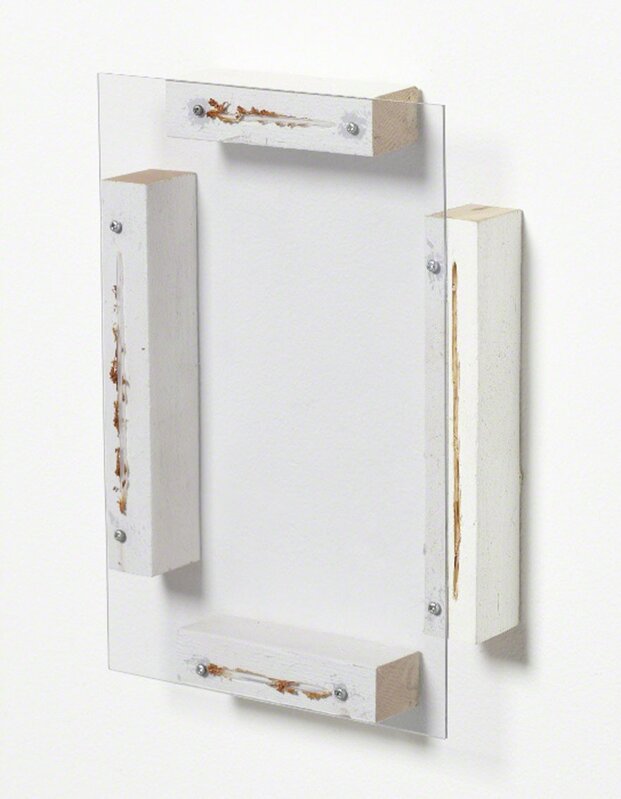 Kishio Suga, ‘Spatial Environs’, 1994, Sculpture, ￼wood, plexiglas, water base paint, Tomio Koyama Gallery