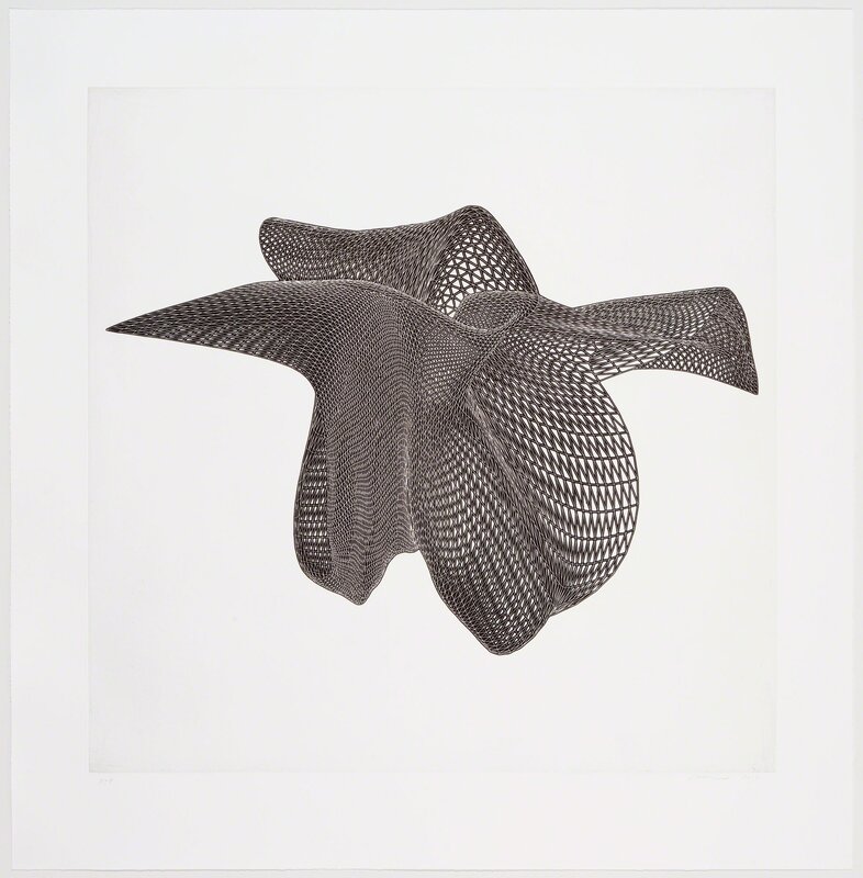 Alyson Shotz, ‘Three Views of an Object #2’, 2010, Print, Photoetching, Graphicstudio USF