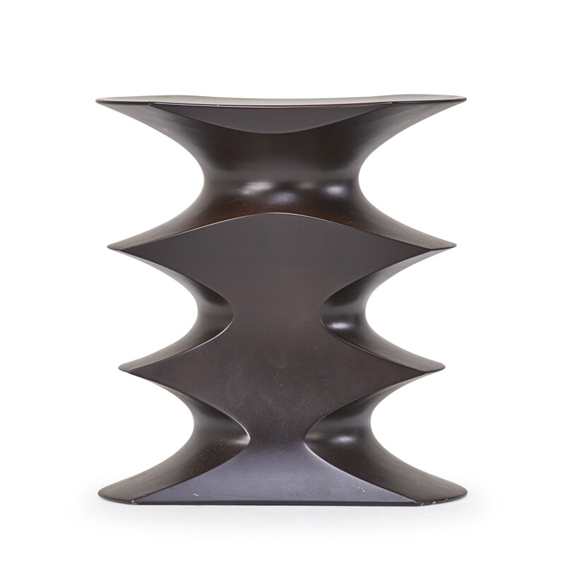 Jacques Herzog, ‘Stool/Side Table, Germany’, 2000s, Design/Decorative Art, Carved And Stained Wood, Rago/Wright/LAMA/Toomey & Co.