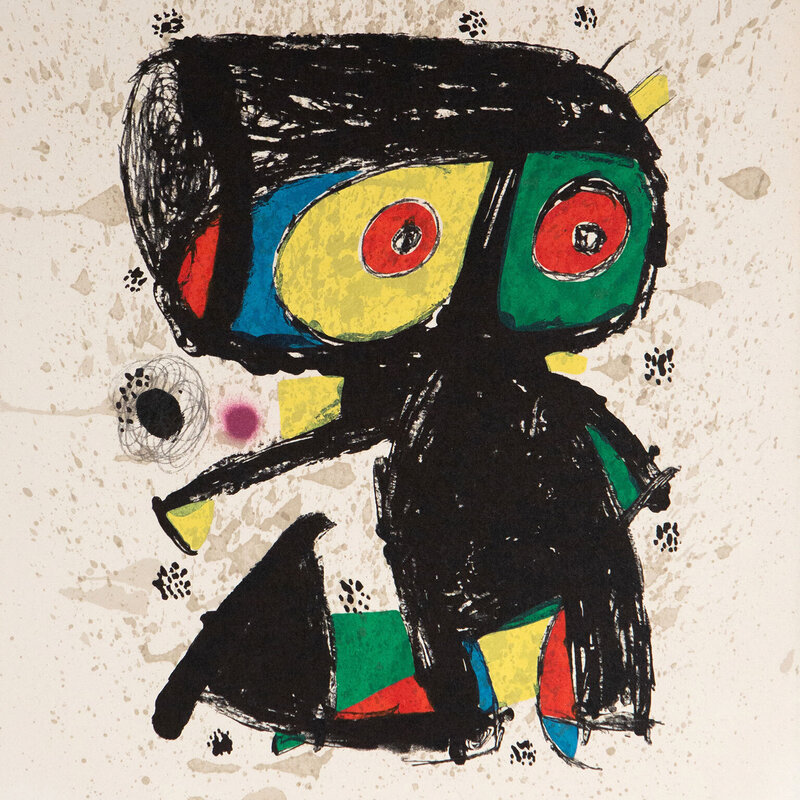 Joan Miró, ‘15 ans Poligrafa’, 1980, Print, Lithograph on Vélin d'Arches paper, Caviar20