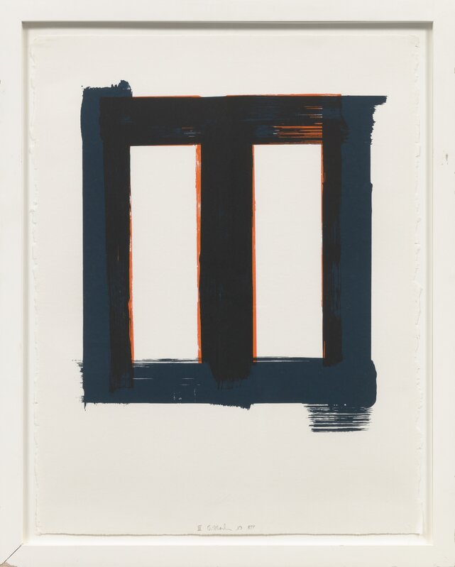 Brice Marden, ‘I, II, and III’, 1983, Print, Set of 3 screenprints in colors, Marlborough New York