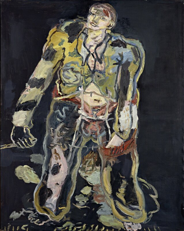 Georg Baselitz, ‘Rebel’, 1965, Painting, Oil on canvas, Städel Museum
