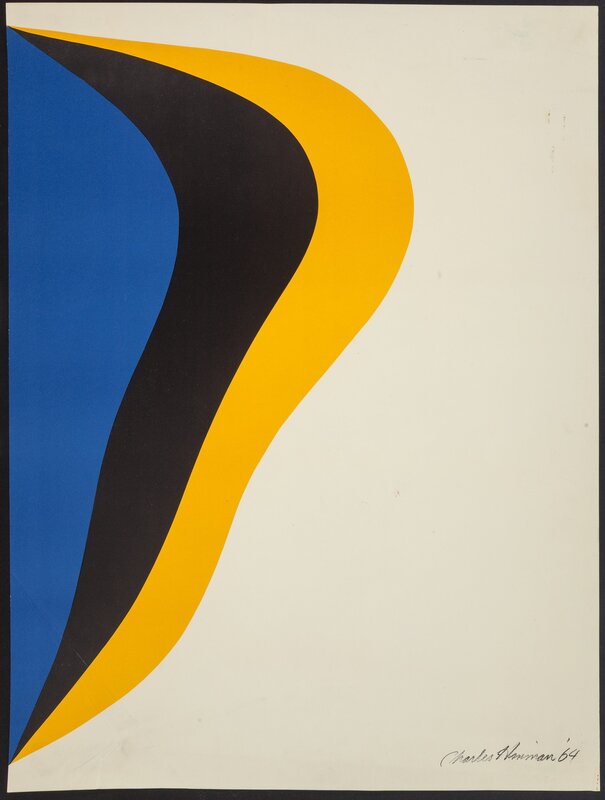 After Charles B. Hinman, ‘Untitled, poster’, 1964, Posters, Screenprint in colors on paper, Heritage Auctions