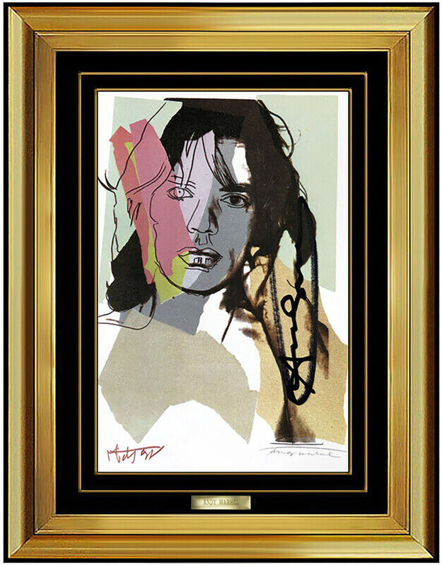 Andy Warhol, ‘Mick Jagger (Invitation) ’, 1975, Ephemera or Merchandise, Offset Color Lithograph, Original Art Broker