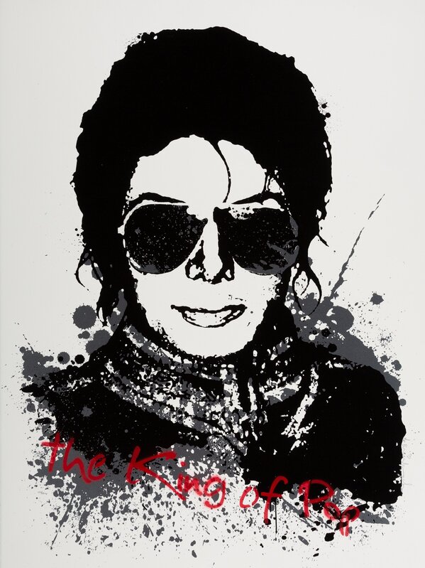 Mr. Brainwash, ‘The King of Pop’, 2009, Print, Screenprint in colors with hand-embellishments on textured Archival Art paper, Heritage Auctions