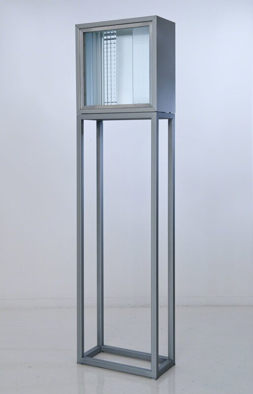 Nanda Vigo, ‘Cronotopo’, 1964, Sculpture, Varnished tinplate and glass with aluminium base, The Mayor Gallery