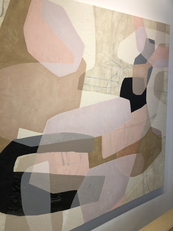 Wendy Westlake, ‘Parlor’, 2020, Painting, Graphite, crayon, acrylic on raw canvas, M Fine Arts Galerie