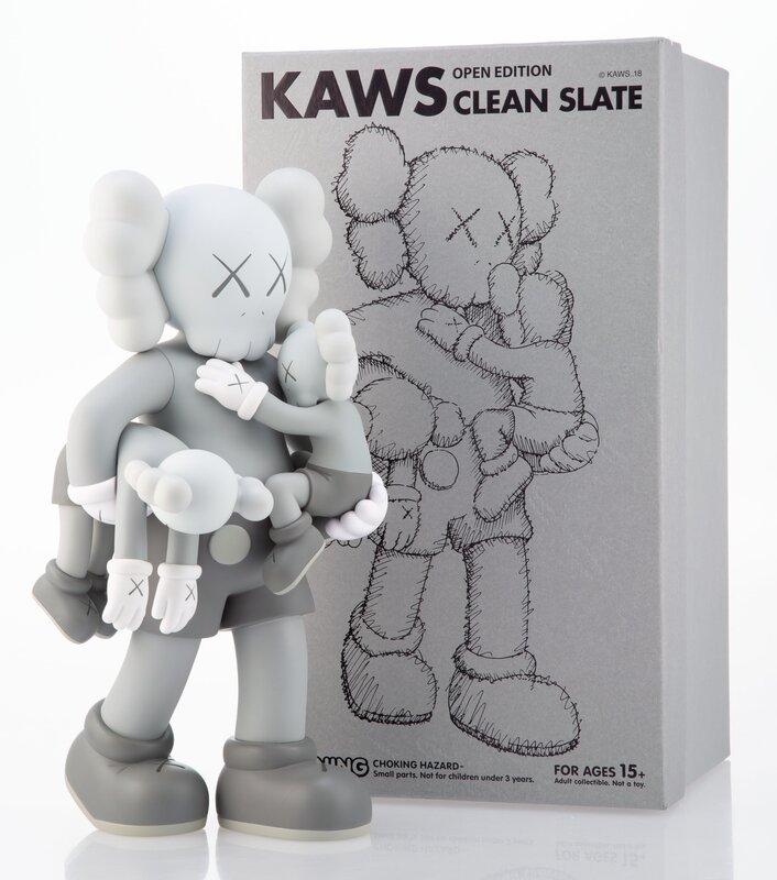 KAWS, ‘Clean Slate (Grey)’, 2018, Ephemera or Merchandise, Painted cast vinyl, Heritage Auctions