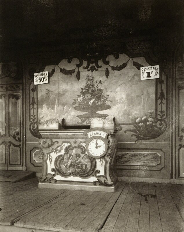 Eugène Atget, ‘Fête du Trone’, 1924, Photography, Vintage gold-toned gelatin silver print, Robert Klein Gallery