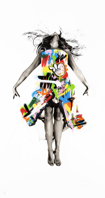 Martin Whatson, ‘Fix The Sky’, 2017, Print, Hand embellished screen print in colours on 300 gsm Somerset Satin paper, Tate Ward Auctions