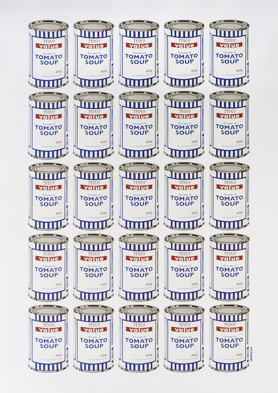 Banksy, ‘Soup Cans Poster’, 2010, Ephemera or Merchandise, Offset lithograph in colours on paper, Tate Ward Auctions