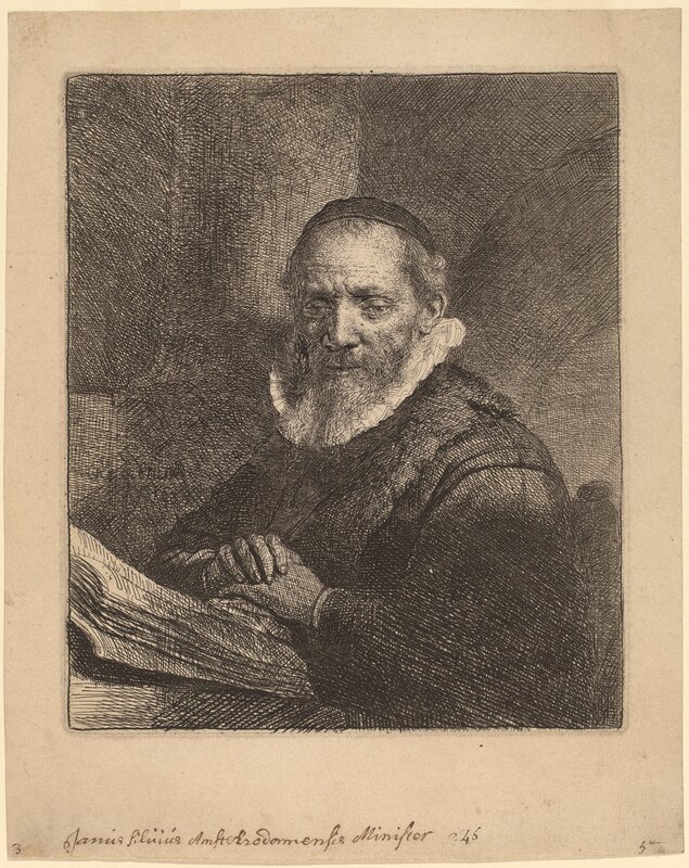 ‘Jan Cornelisz. Sylvius’, 1633, Print, Etching, National Gallery of Art, Washington, D.C.