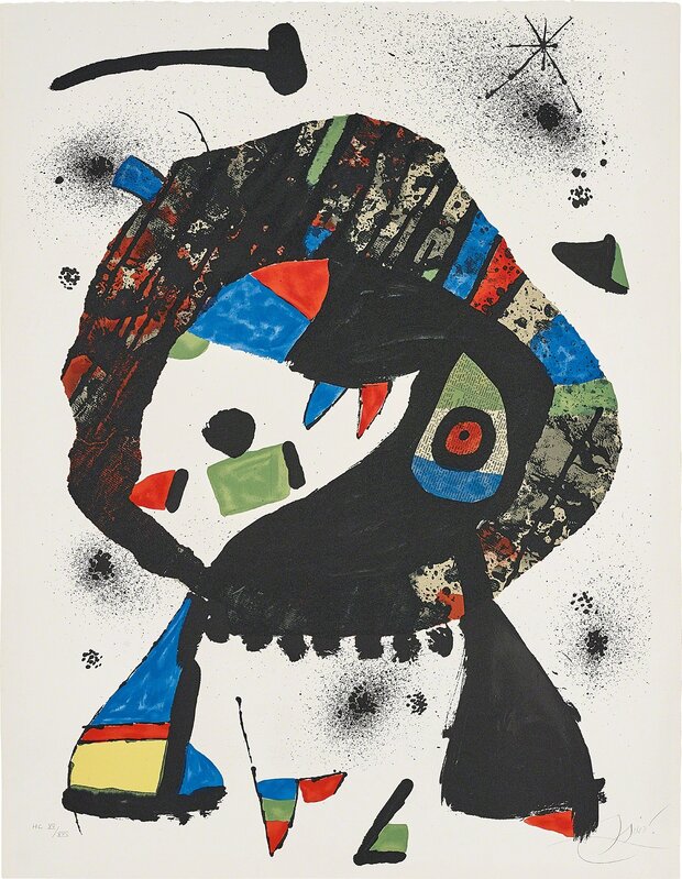 Joan Miró, ‘El merma (The Diminutive)’, 1978, Print, Lithograph in colors, on Arches paper, with full margins., Phillips