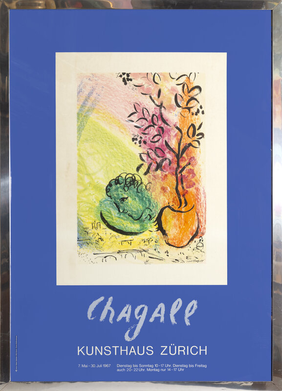 Marc Chagall, ‘Chagall at Kunsthaus Zurich’, 1967, Ephemera or Merchandise, Offset Lithograph, RoGallery