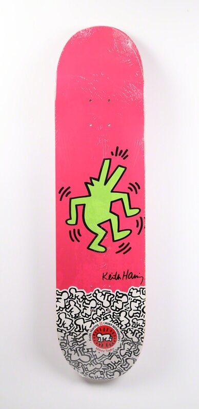 Keith Haring, ‘Keith Haring Skateboard Deck (Haring crocodile)’, ca. 2012, Ephemera or Merchandise, Silkscreen on Maplewood, Lot 180 Gallery