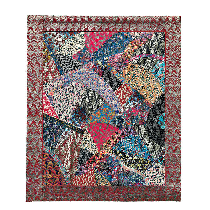 Lia Cook, ‘Leonardo's Quilt’, 1990, Textile Arts, Acrylic on abaca, dyes on rayon; woven, browngrotta arts