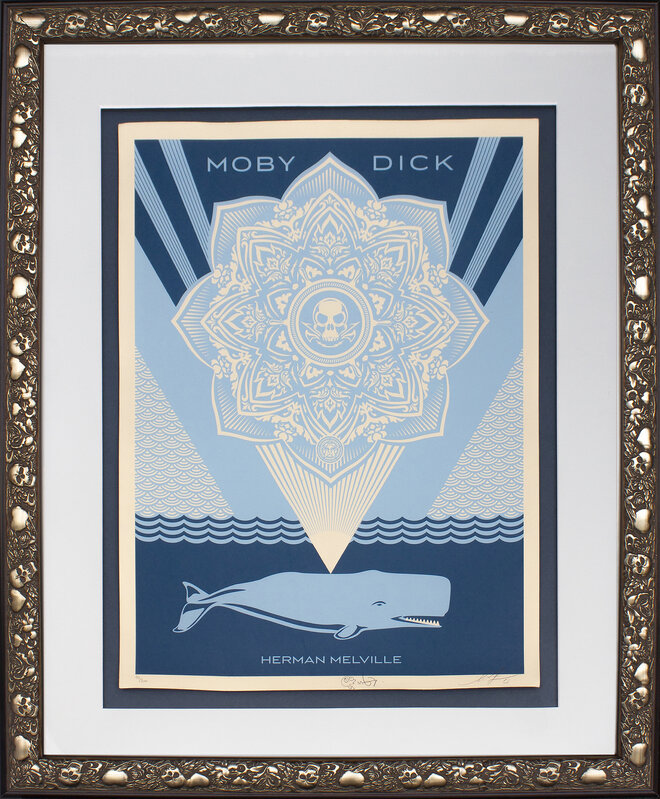 Shepard Fairey, ‘Moby Dick’, 2013, Print, Lithograph on paper, Santa Monica Auctions