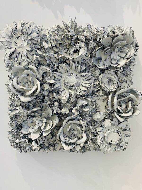 Kristina Grace, ‘Mon Jardin’, 2019, Sculpture, Resin and acrylic on wood panel, Amy Simon Fine Art